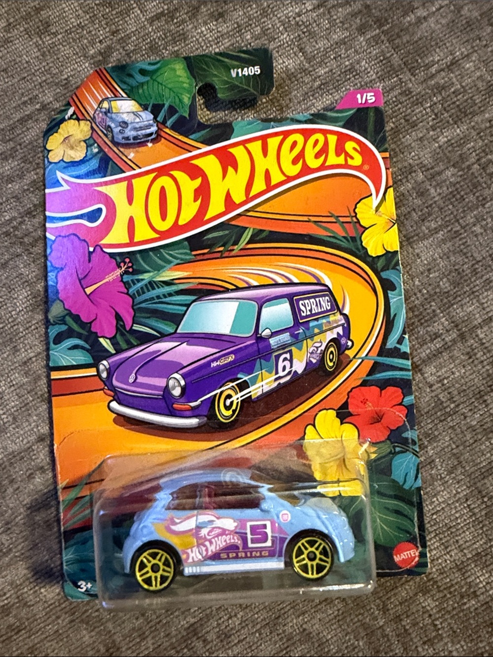 Hot Wheels Fiat 500 Spring‎ Series 1/5 Limited Edition Seasonal Release New
